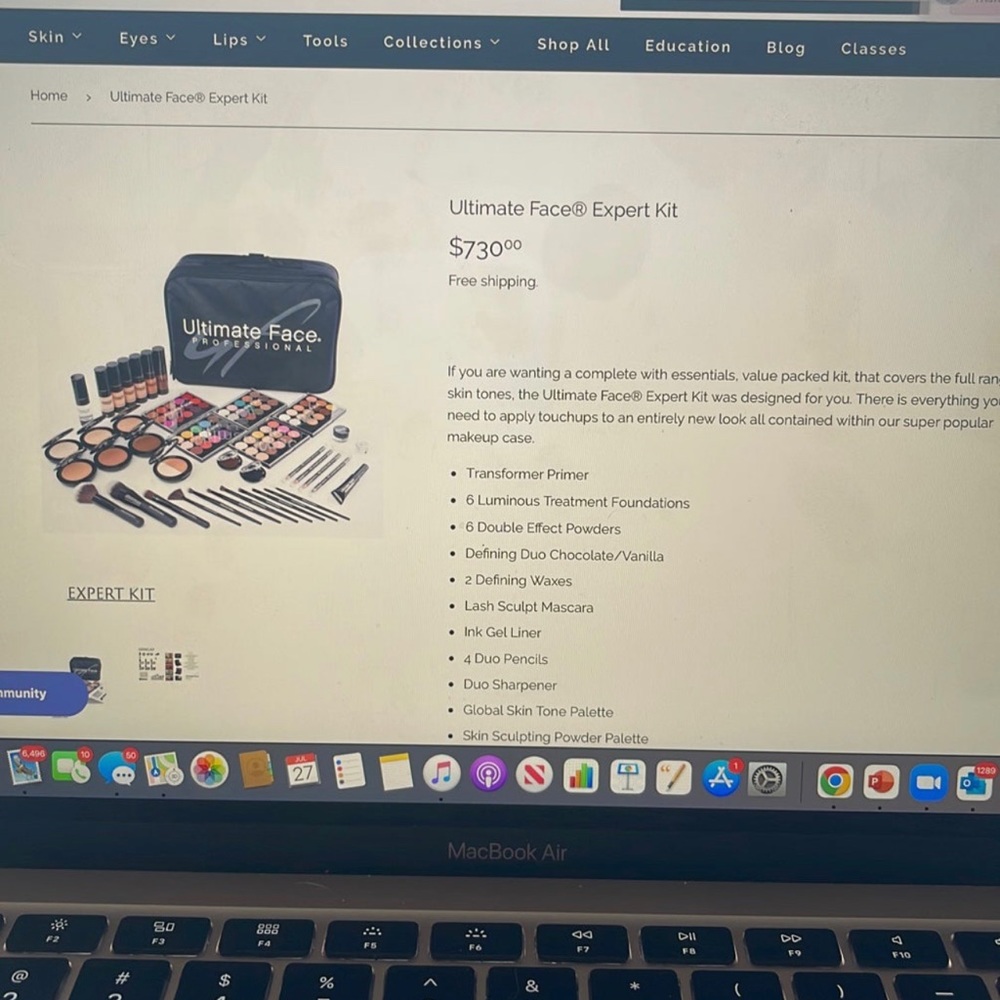 Ultimate Face Professional Make Up Kit